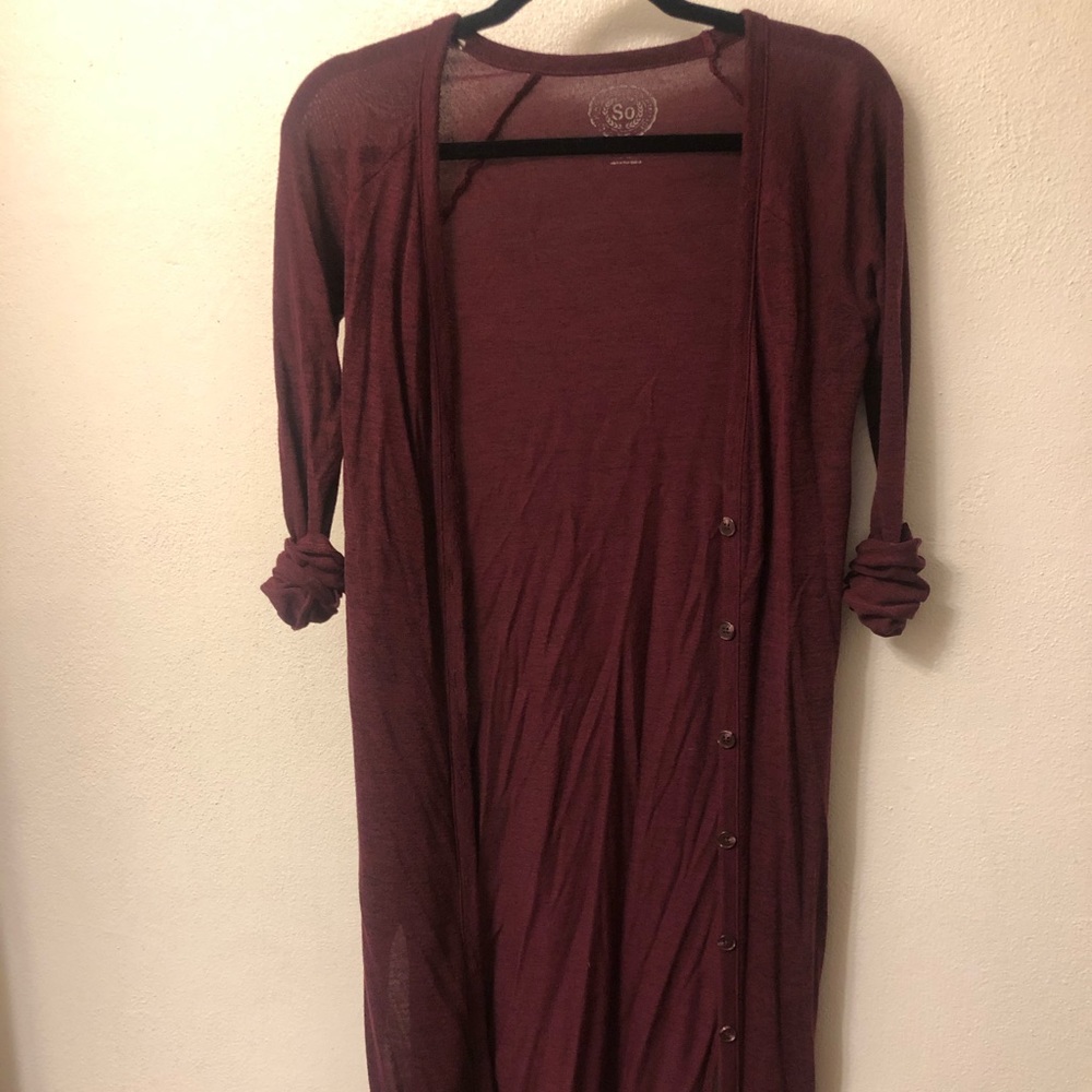 Long cardigan